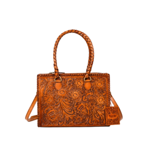 Tooling Handbag - Roxana - Tooba Leather